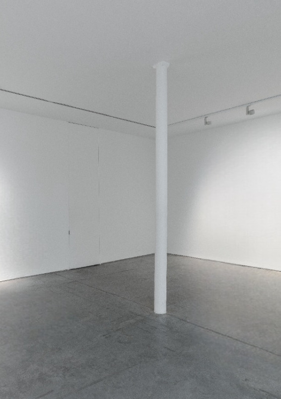 Galerie d'art minimaliste dans le Marais