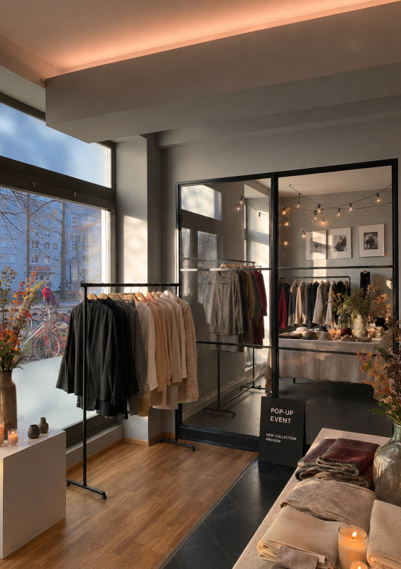 Pop up Fläche direkt am Isemarkt