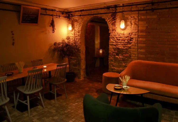 Enchanting cellar bar