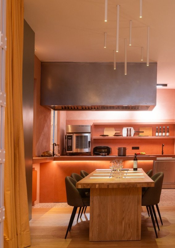 Espacio eventos en pleno Barrio de Salamanca con cocina de diseño