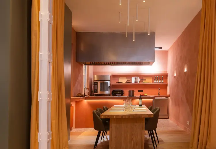 Espacio eventos en pleno Barrio de Salamanca con cocina de diseño