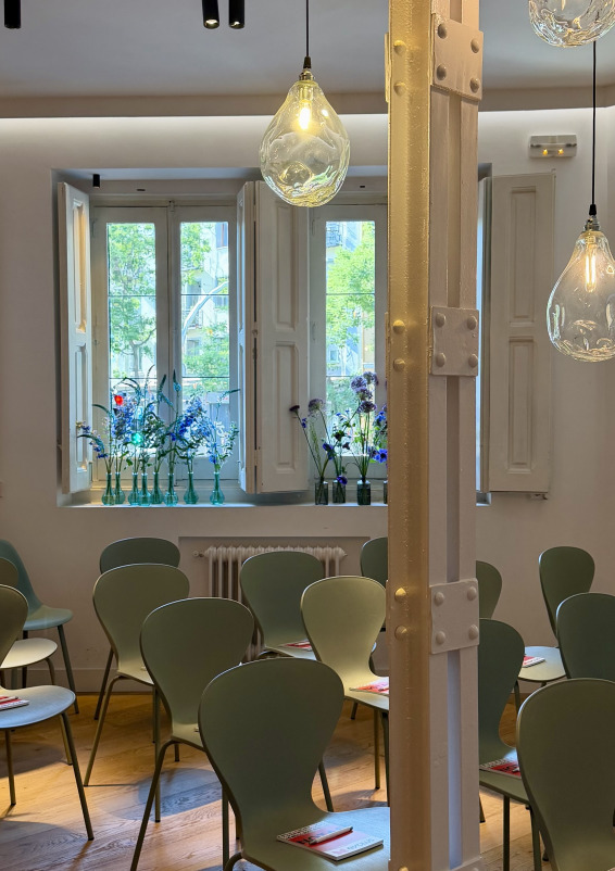Espacio eventos en pleno Barrio de Salamanca con cocina de diseño