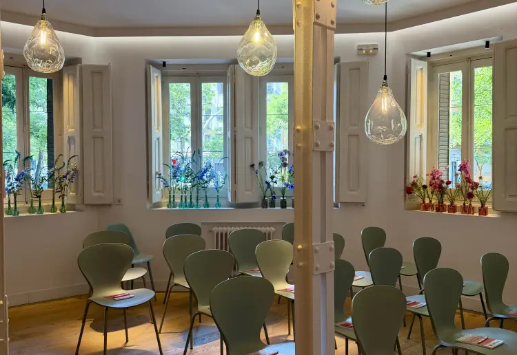 Espacio eventos en pleno Barrio de Salamanca con cocina de diseño