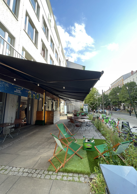 Stylisches Café & Eventspace mit großer Terrasse in Berlin Prenzlauer Berg
