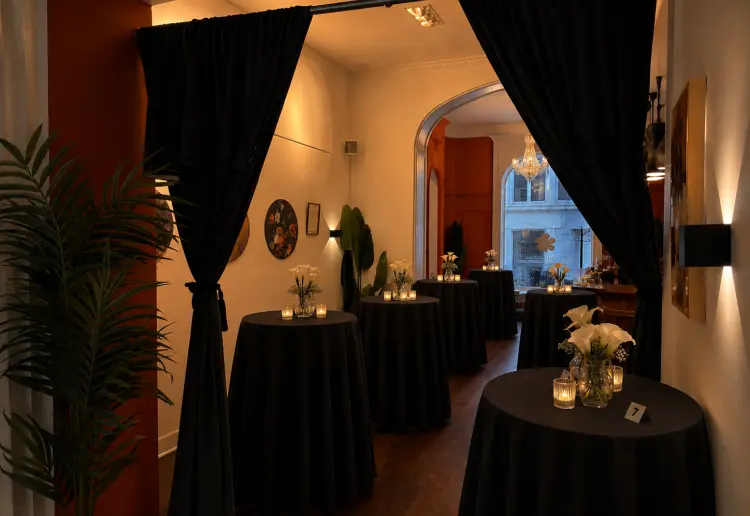 Espace événementiel dans une maison de maitre dans les quartiers européens