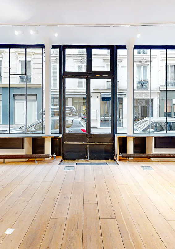 Le showroom vitrine, rue des Tournelles
