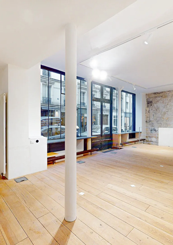 Le showroom vitrine, rue des Tournelles