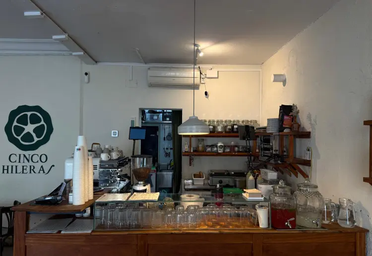 Cafetería vintage situada en el centro de Madrid