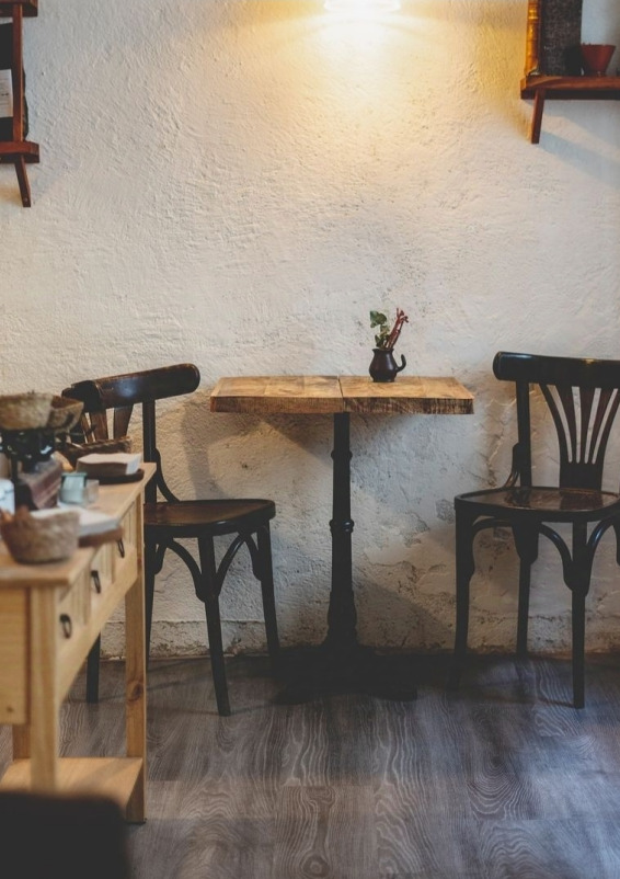 Cafetería vintage situada en el centro de Madrid