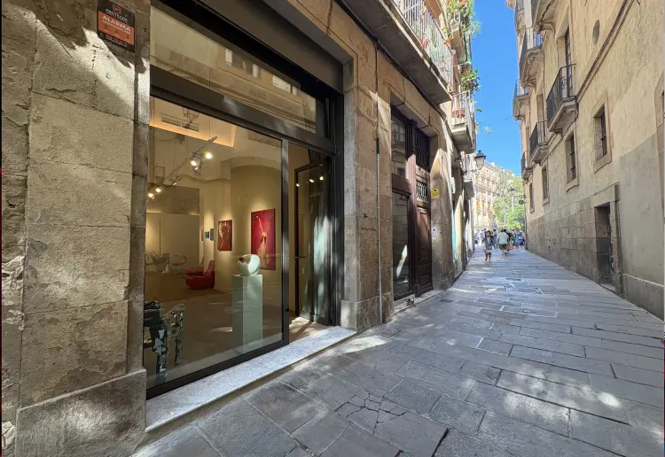 Galería de arte a un paso de la Catedral