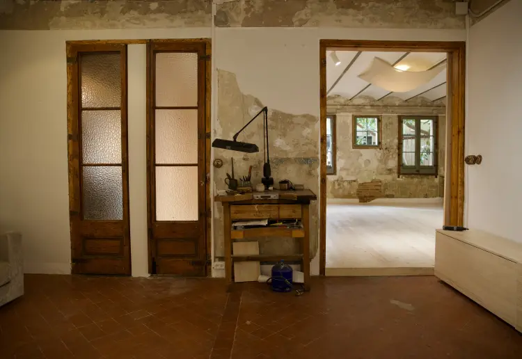Tarima, estudio.