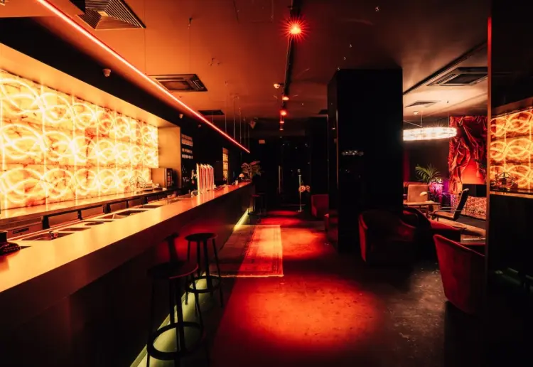 Stylischer Nachtclub