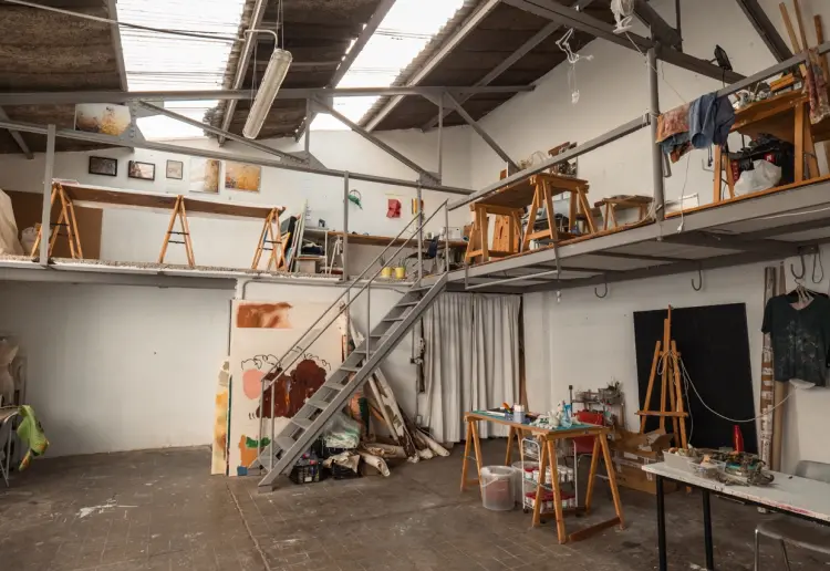 Art Warehouse with Beautiful Patio
