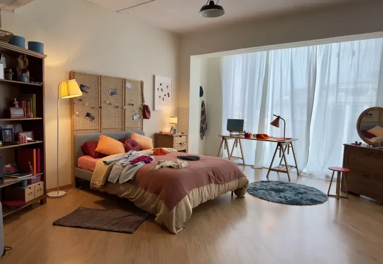 Loft nórdico con mucha luz natural