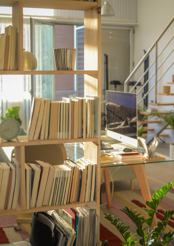 Luminoso y amplio dúplex loft con grandes ventanales de 6 m de alto y terraza