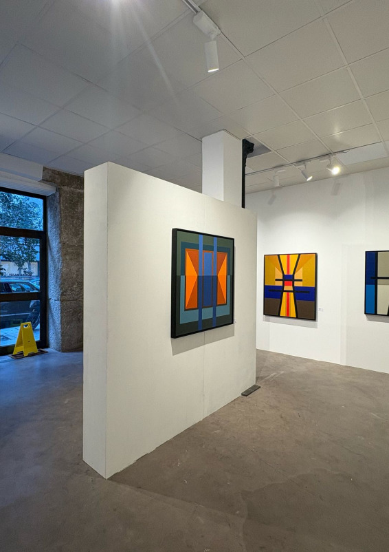 A busy street for art and design lovers.