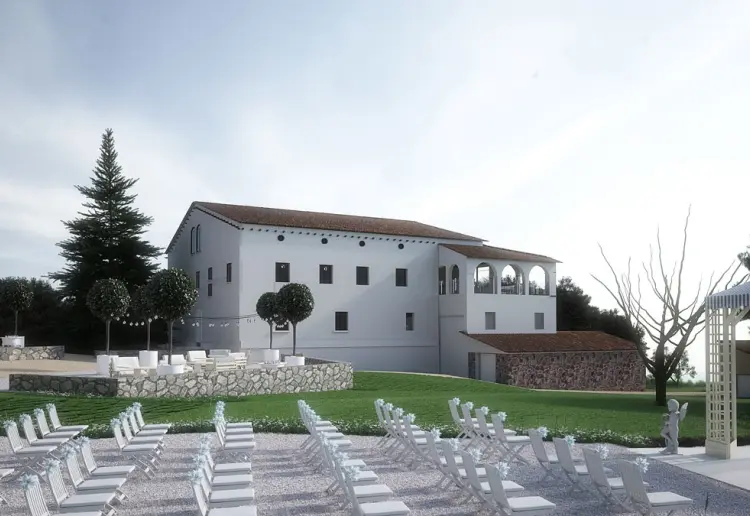 Masía del siglo XVII modernamente reformada