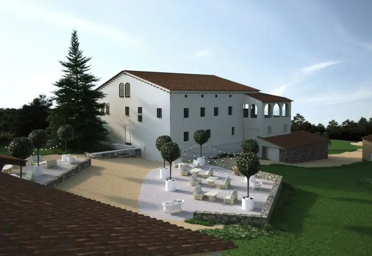 Masía del siglo XVII modernamente reformada