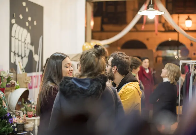 Sala para eventos y grandes reuniones.