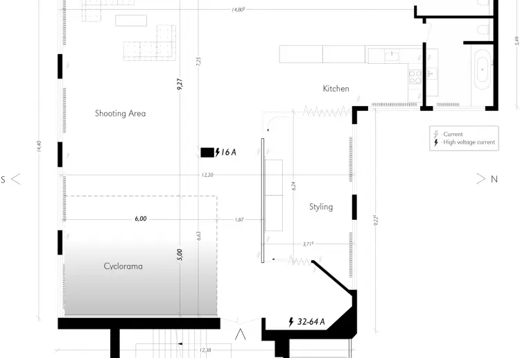 Bright Loft / Studio in Neukölln