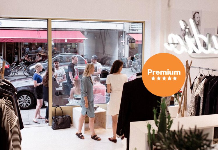 Store in Store Fläche im Glockenbachviertel