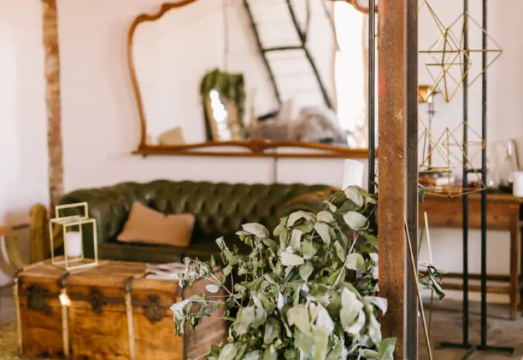 Nave industrial con toques vintage