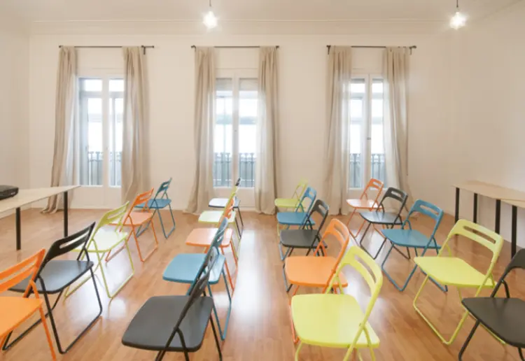 Espacio con luz natural en el centro de Barcelona