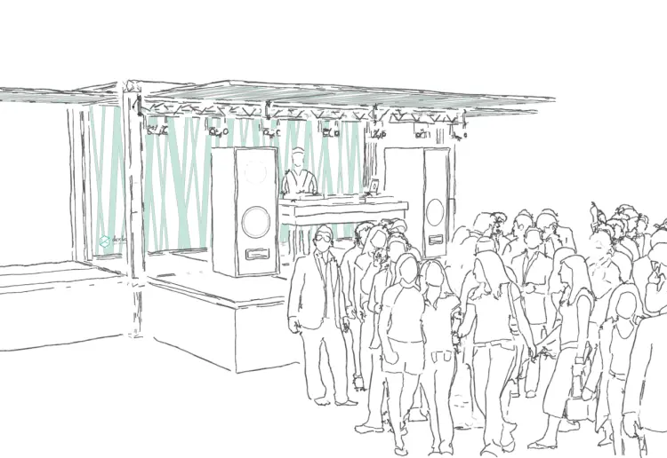vielseitiger, funktioneller, individueller PopUp Container