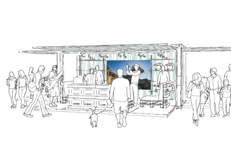 vielseitiger, funktioneller, individueller PopUp Container