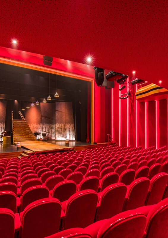 Theaterzalen voor uw evenementen