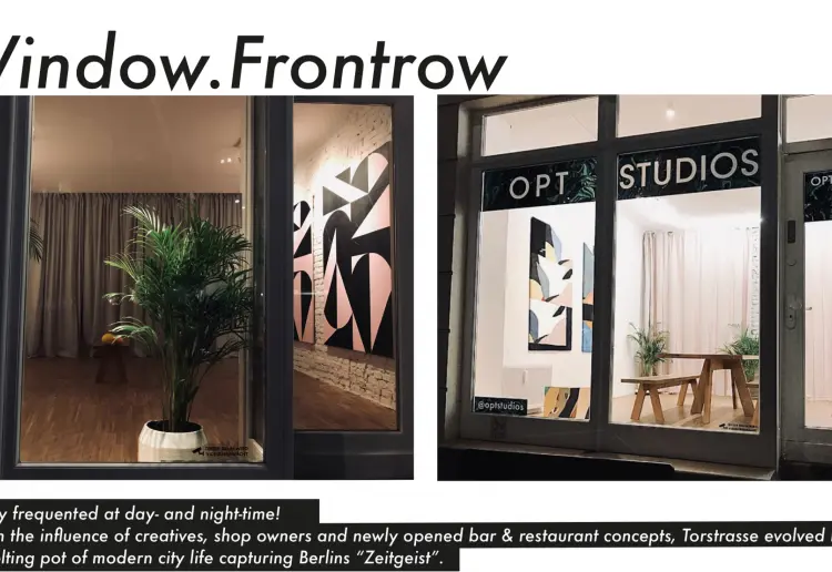 Storefront Gallery Space / Show Window / Berlin Mitte Torstrasse