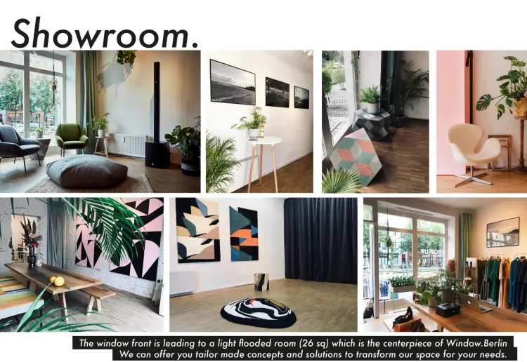 Storefront Gallery Space / Show Window / Berlin Mitte Torstrasse