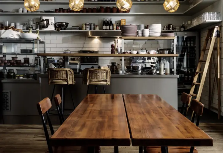 Design space in the heart of Mitte, efficiency and know-how of a restaurant