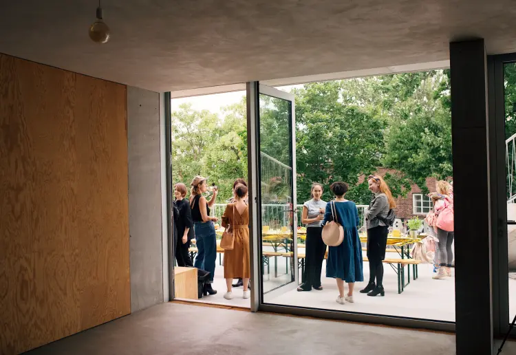 Sonnendeck / Sundeck in an architectual eyecatcher