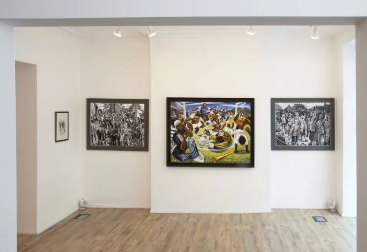 Pop-up gallery