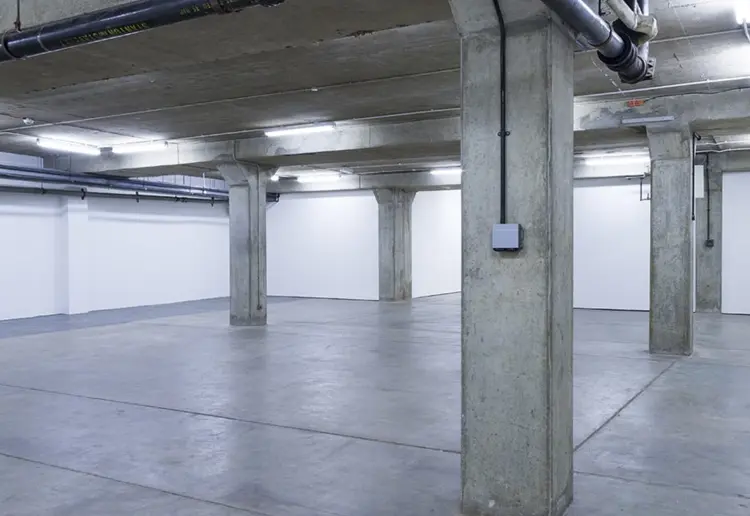 Pop-up store in an underground location