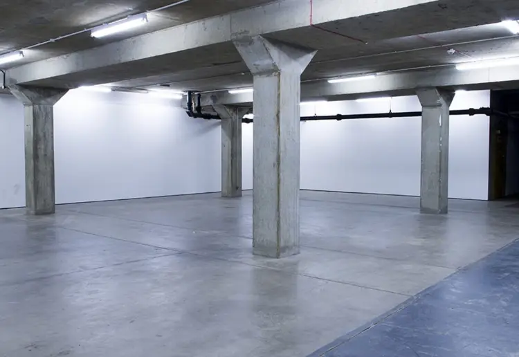 Pop-up store in an underground location