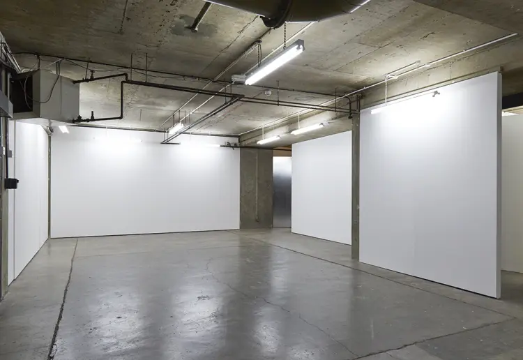 Pop-up store in an underground location