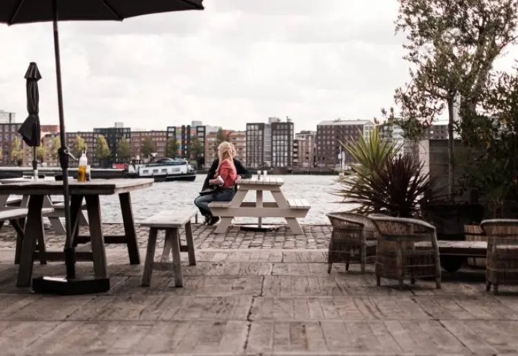 Feest- en evenementenlocatie Amsterdam / Terras