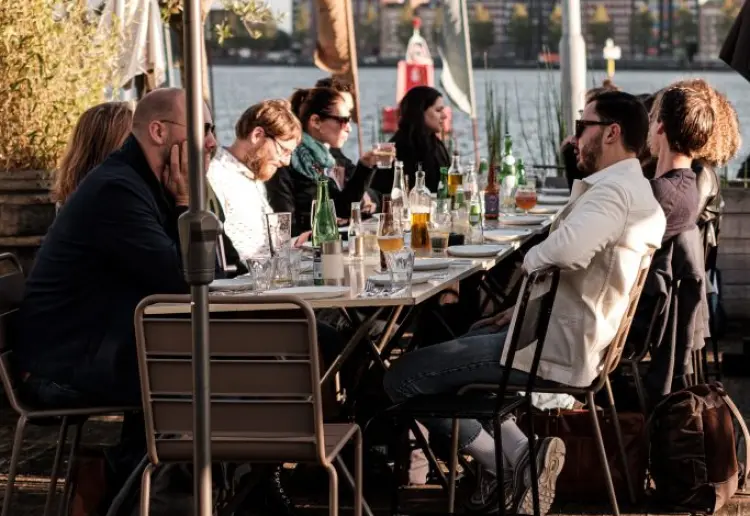 Feest- en evenementenlocatie Amsterdam / Terras