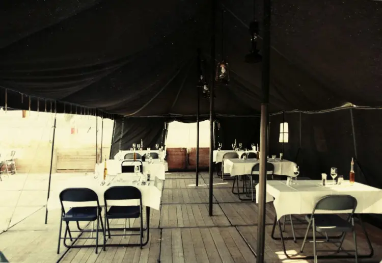 Feest- en evenementenlocatie Amsterdam / Terras