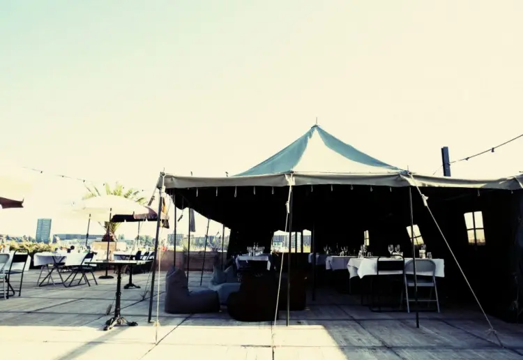Feest- en evenementenlocatie Amsterdam / Terras