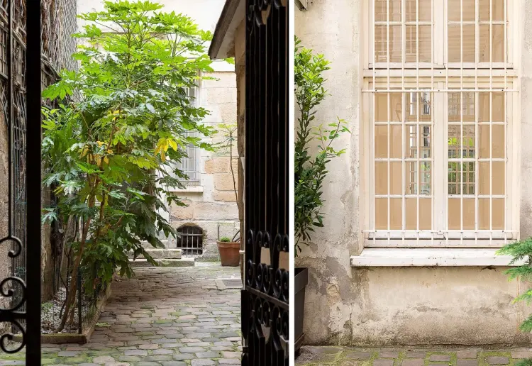 Gallery in Rue du Temple - Le Marais
