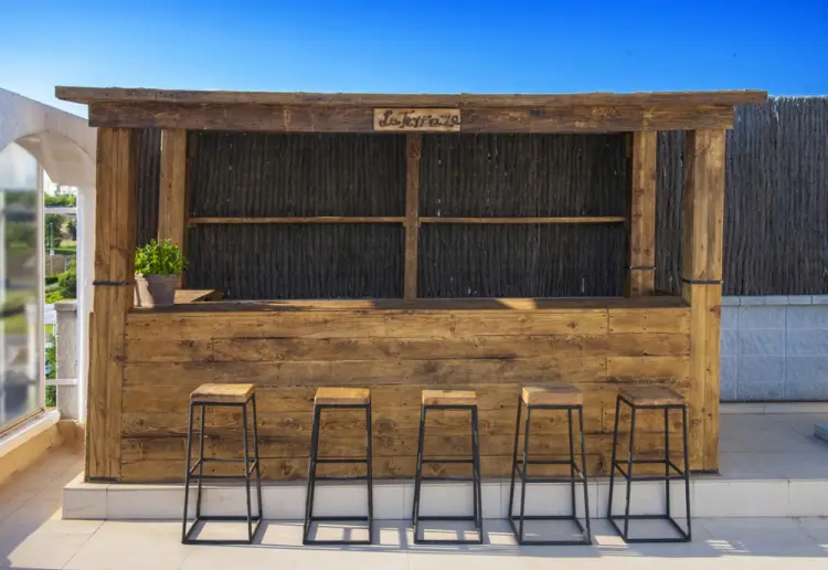 Ático con terraza y piscina para eventos