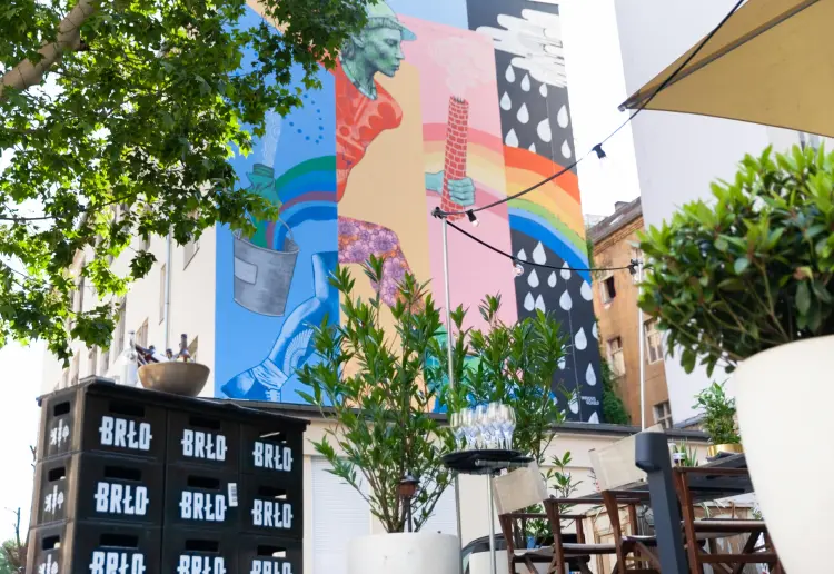 Restaurant mit Bar und Terrasse im Stadtbad -  Berlin Prenzlauer Berg
