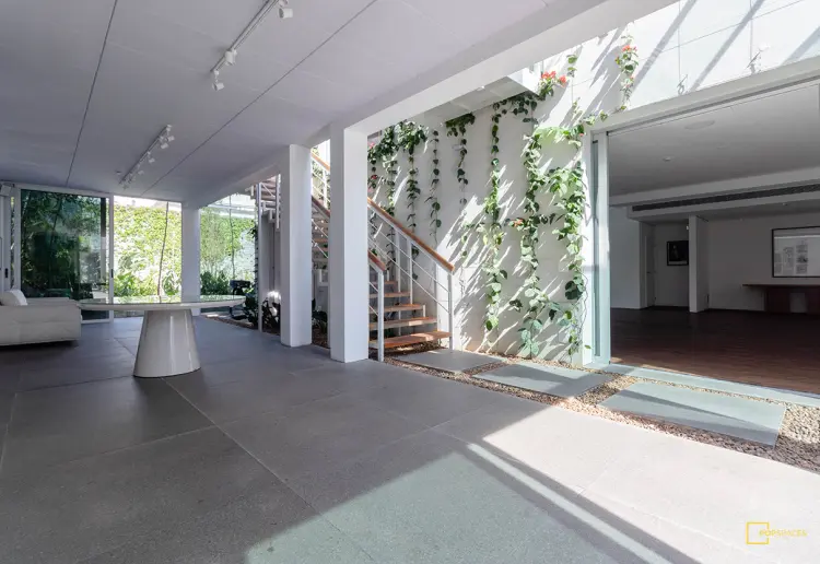 Cultural space with art