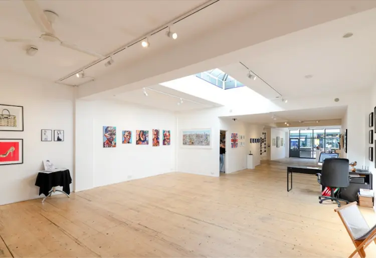 Two Level Gallery Pop Up Space