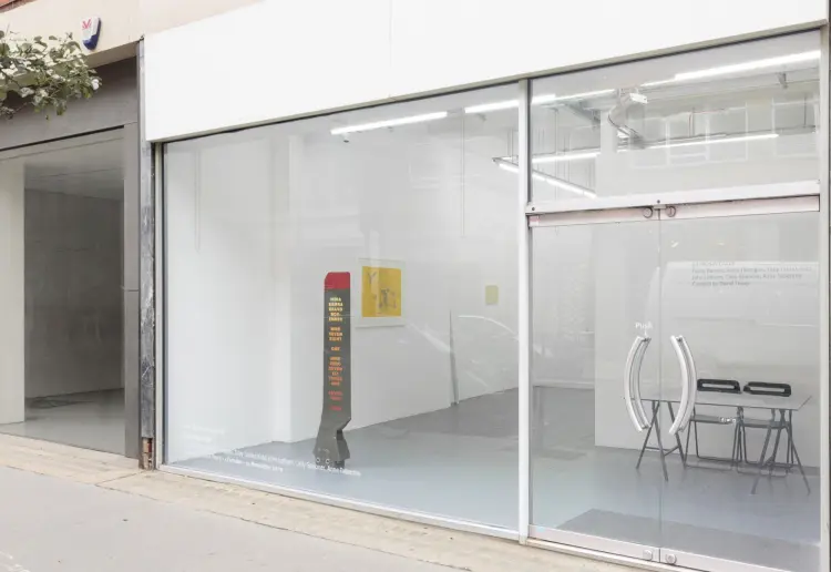 White and Large Pop Up Store in the heart of the city