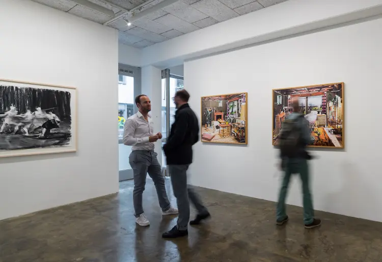 Art gallery for pop-ups and showrooms