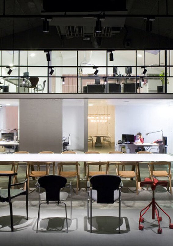Showroom en el barrio de Poblenou